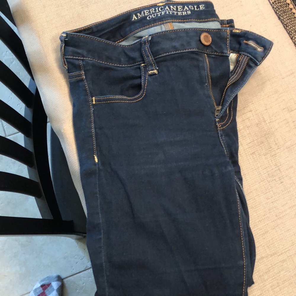 American Eagle jegging crop